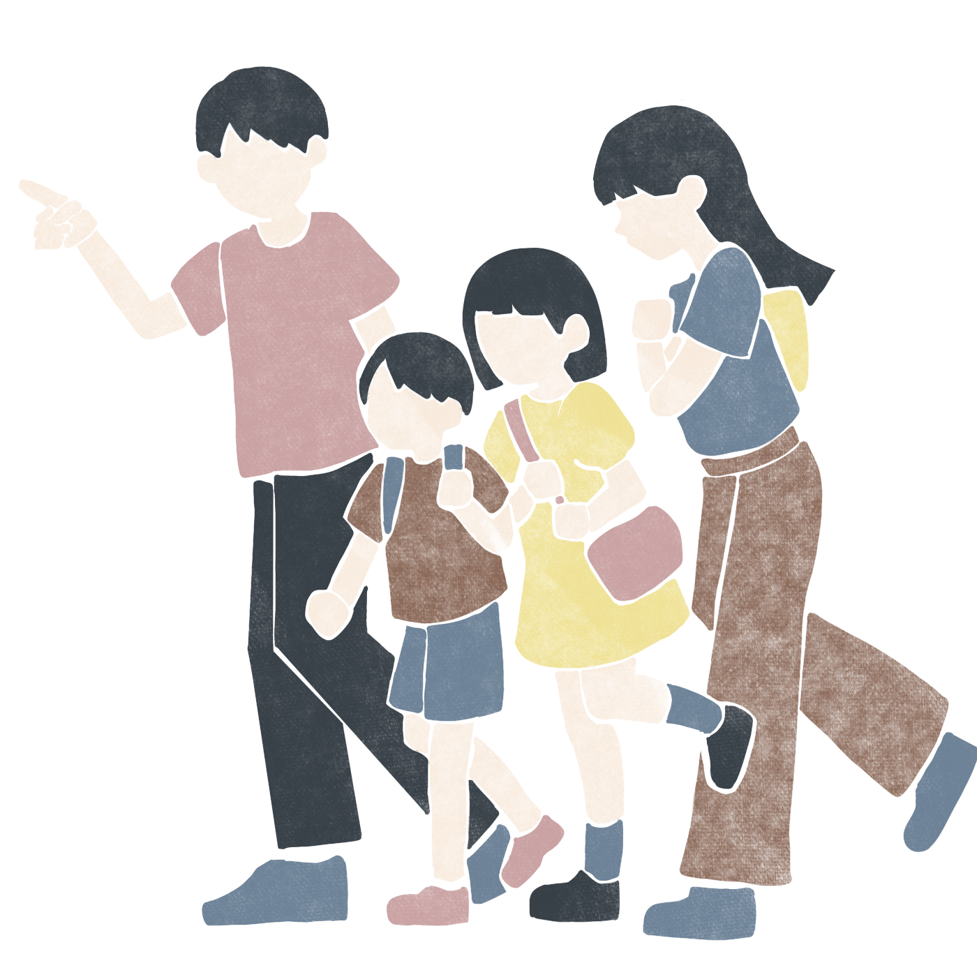 家族のイラスト