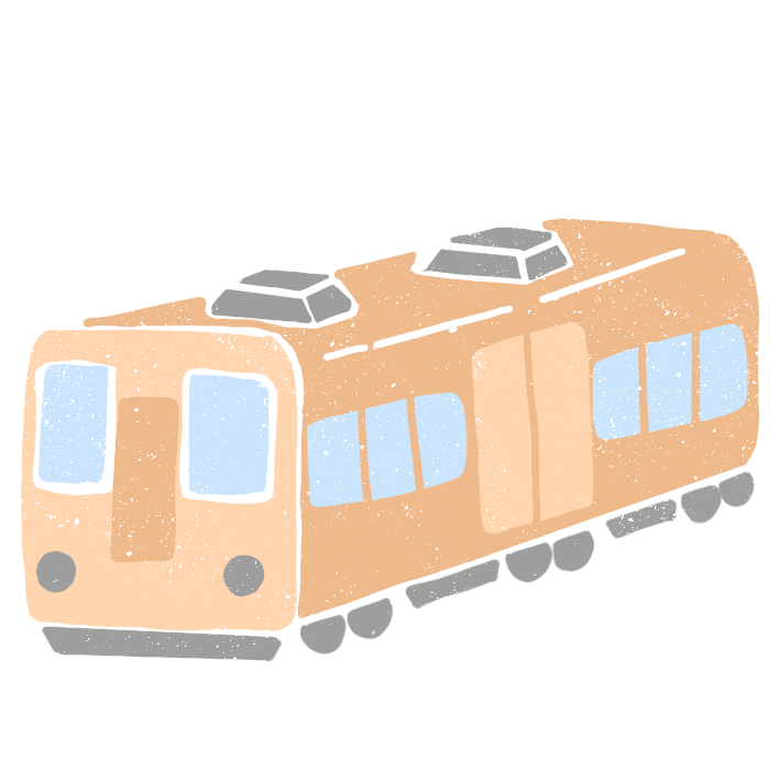電車のイラスト