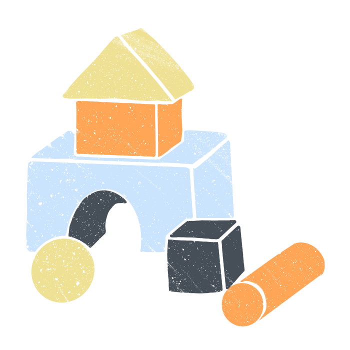 積木のイラスト
